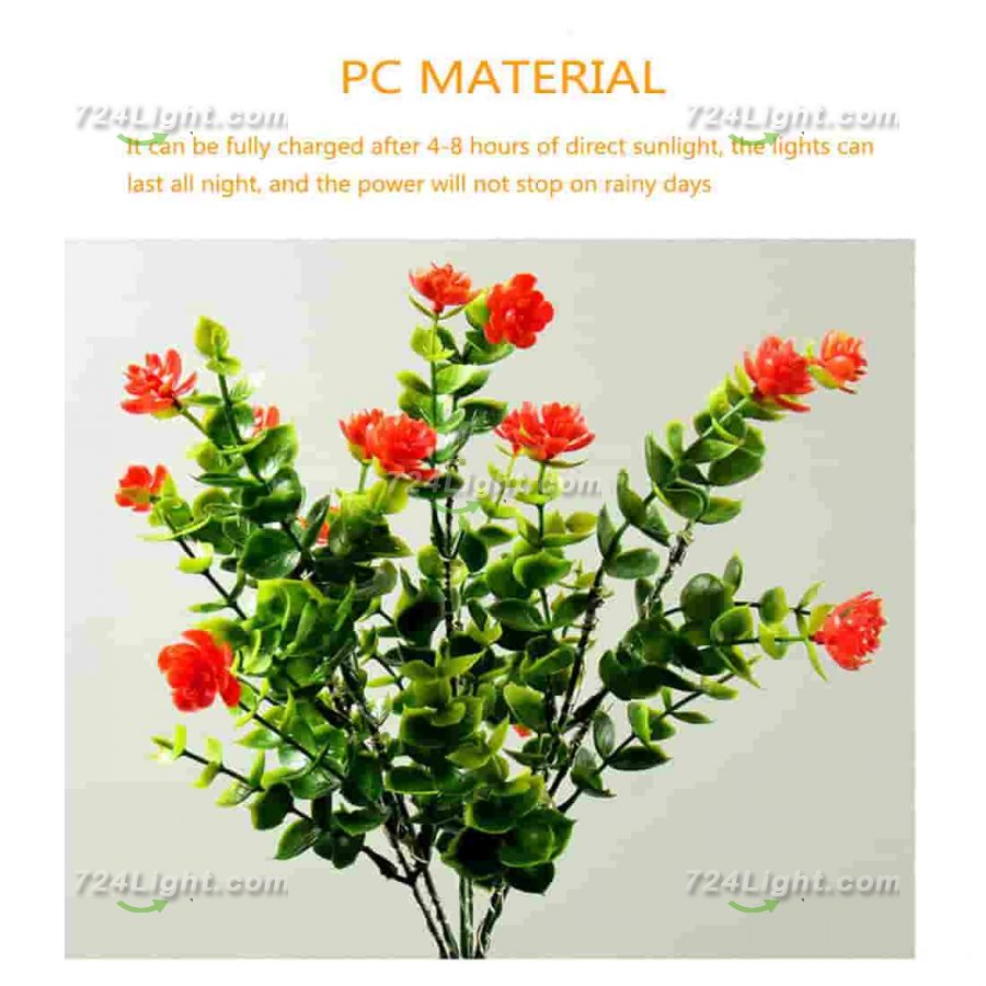 Solar Garden Lights, IP65 Waterproof Outdoor Garden Decorative, 2 Modes