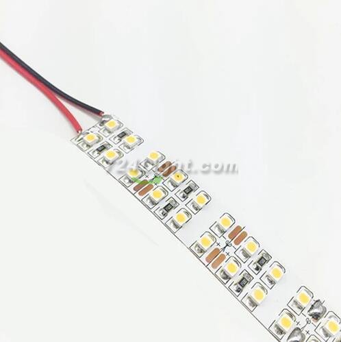12V Red/Blue/Green/Yellow Dimmable LED Strip Light 15mm Double Row SMD3528-1200 1200LM 240 LEDs/Mtr