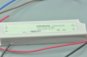 20 Watt LED Power Supply 12V 1.66A LED Power Supplies Waterproof IP67 For LED Strips LED Lighting