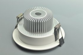 5W DL-HQ-101-5W LED Downlight Cut-out 93mm Diameter 4.3" White Recessed Dimmable/Non-Dimmable Ceiling light