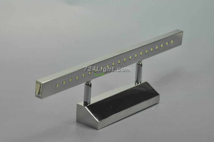 Simple Square 5W LED Toilet Bathroom Light 1.3Foot 0.4M 5050LED With 85-265V Waterproof Driver Mirror Lighting