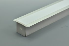 LED Channel Super Width 35mm With Wings Extrusion Recessed LED Aluminum Channel 1 meter (39.4inch) LED Profile