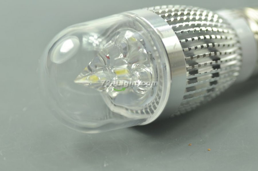 Mini 3W E27 Golden/Silver Shell LED Globe bulb