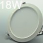 18W DL-HQ-101-18W LED Down Light Cut-out 137mm Diameter 7.1" White Recessed LED Dimmable/Non-Dimmable LED Spotlight