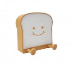 Meme Toast Bread LED Night Light Rechargeable Desk lamp with Timer for Baby Girls Boys