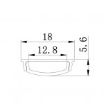 2 Meter 78.7â€ Recessed LED Corner Channels 18mm x 5.6mm Seamless Led Housing