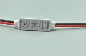 12V 12A Mini 3 Keys Single Color Controller LED Dimmer for LED 3528 5050 strip light