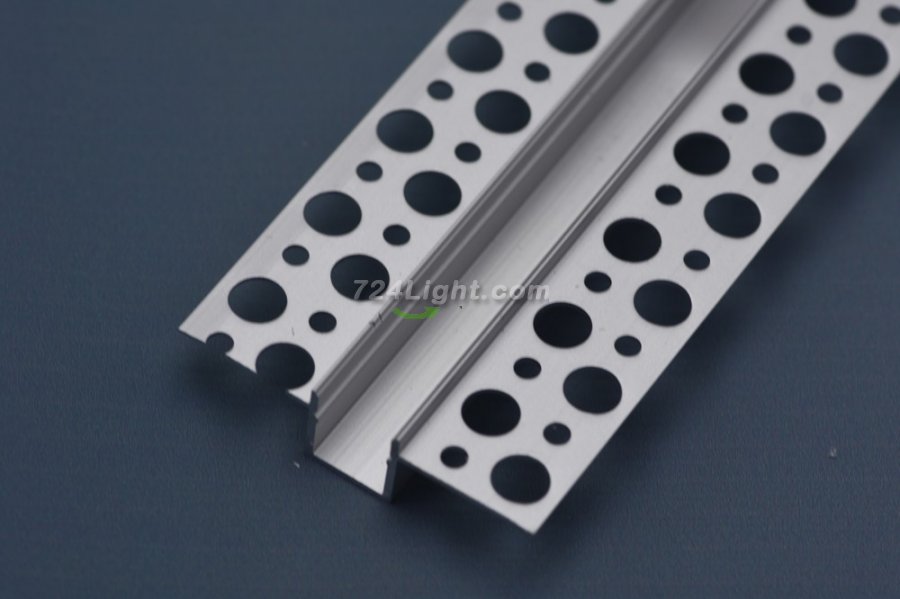 2 Meter 78.7â€ LED Aluminum Channel For Corner Of Wall 53mm x 14mm Seamless Led Channels