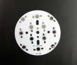 12W LED High Power Aluminum Plate 12 Series Connections Diameter 78mm