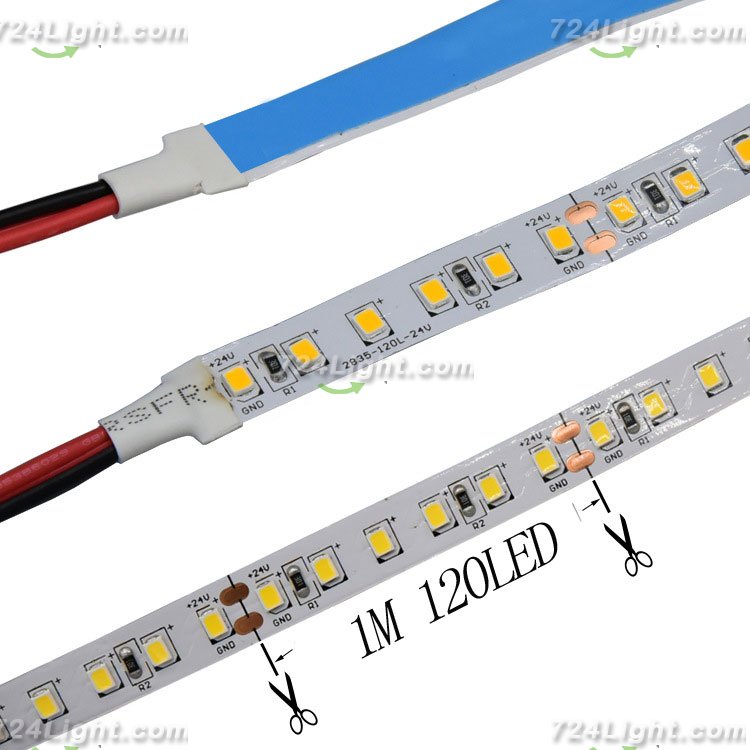 20M NO VOLTAGE DROP LED SOFT LIGHT WITH 24V2835 ENGINEERING LOW VOLTAGE 6W10MM FLEXIBLE LINE LIGHT