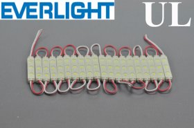 UL certification Everlight 3528 LED Modules 0.24W LED Modules String 45mm*8mm 12V Everlight LED Modules Waterproof Side View Emitting Module