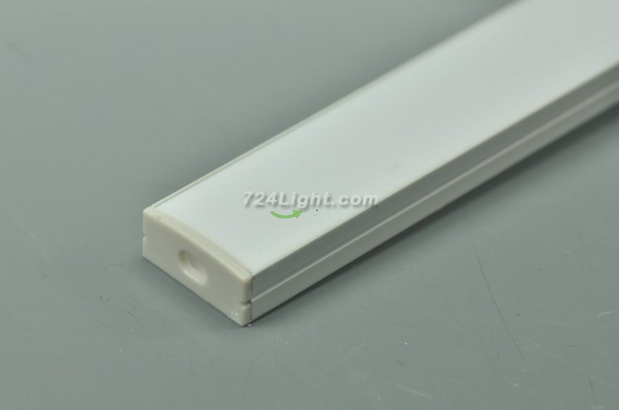 1.5 meter 59" LED U Double 5050 Strip Aluminium Channel PB-AP-GL-014 10 mm(H) x 20 mm(W) For Max Recessed 20mm Strip Light LED Profile ssed 10mm Strip Light LED Profile