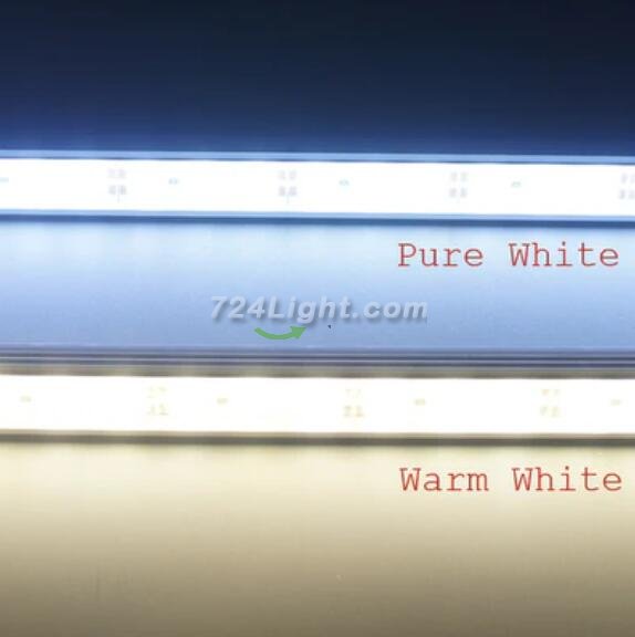 5 / 10 Pack SMD5630 Rigid LED Strip lighting 72LEDs per Meter with U Aluminum Shell