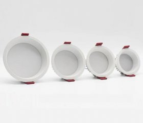 3W/5W/7W/9W Anti-glare, Antifog Dimmable LED Downlight CRI80 Deep Concave Ceiling Light-DFX Series