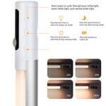 LED Motion Sensor Light Indoor, 2200mAh Rechargeable Closet Lights with Digital Display, 12.47in Wireless Under Cabinet Lighting for Closet, Wardrobe, Kitchen, Stair Indoor