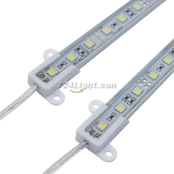 5-Pack 1.67ft/50cm DC 12V 7.2Watt SMD5050-30 Waterproof Aluminum Shell LED Rigid Light Bar
