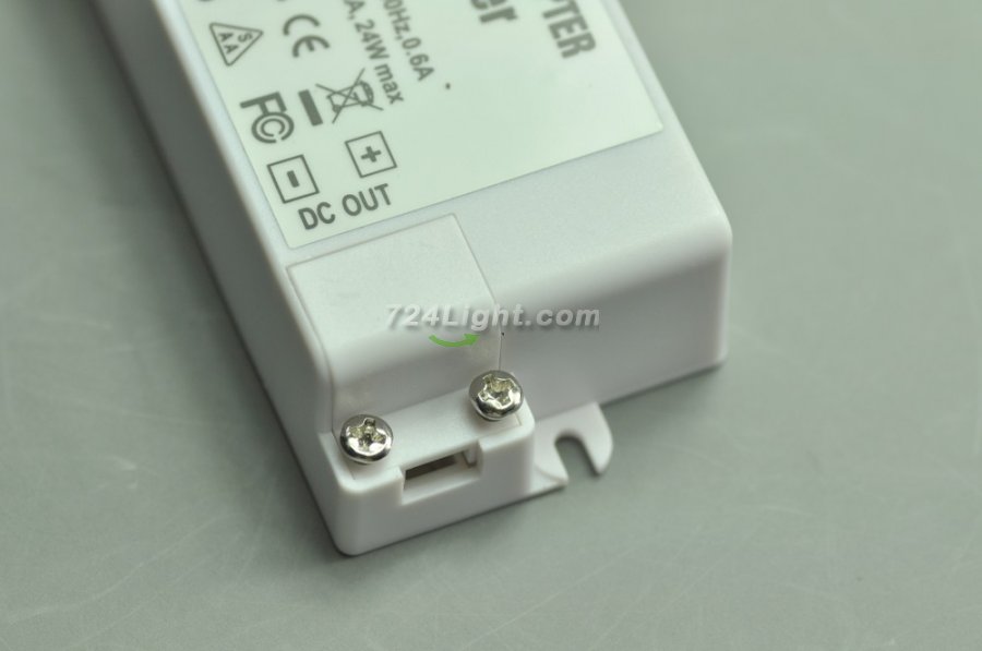 24 Watt LED Power Supply 12V 2000mA LED Power Supplies UL Certification For LED Strips LED Light