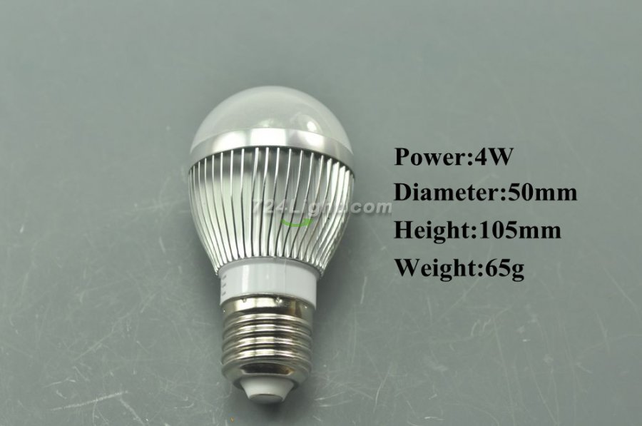 Ultra Bright 3W 4W 5W 7W E27 Dimmable Globe LED bulb light lamp 80-265V