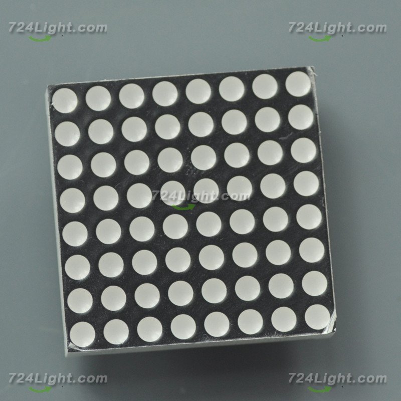 8*8 Dots 3mm Red Light LEDs Dot Matrix Display 32mmx32mm