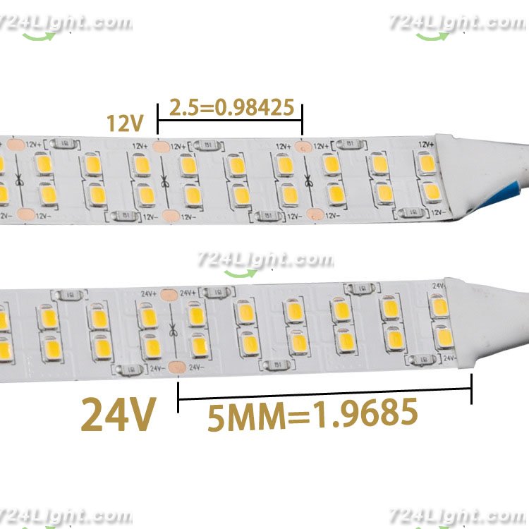 12V 2835LED DOUBLE ROW STRIP LIGHT 240LEDS/METER 12V2835 LOW VOLTAGE HIGH BRIGHTNESS STRIP LIGHT 5M (16.4FT) 2835STRIP LIGHTSS