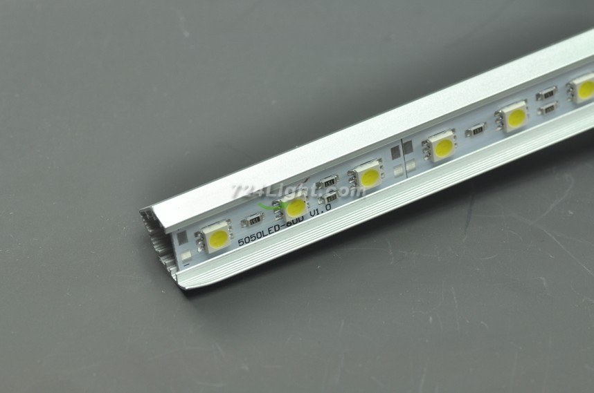 LED Aluminium Profile LED Strip Light Aluminium Profile 1M V Flat Type Rail Aluminium