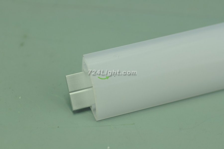 Waterproof LED Channel IP65 plastic 90Â° led profile housing For 12.1mm Flexible Strip lighting