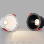 15W EMBEDDED ANTI-GLARE SPOTLIGHTLED CEILING LIGHT HOME LIVING ROOM WALL WASHER LIGHT COB NARROW EDGE DOWNLIGHT