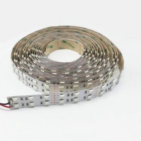 High CRI 90 LED light strip, 12V Dimmable SMD5050-600 Double Row Flexible LED Strips, 120 LEDs 1800LM Per Meter, 15mm Width Tape