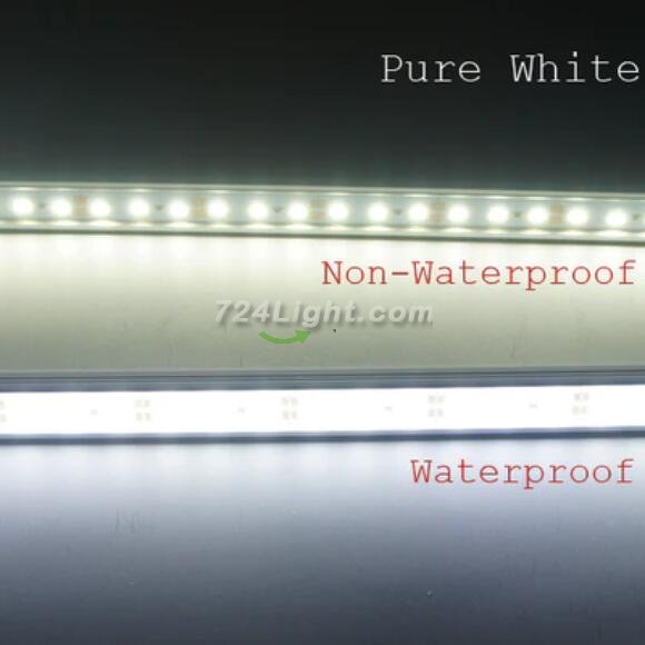 5 / 10 Pack SMD5630 Rigid LED Strip lighting 72LEDs per Meter with U Aluminum Shell
