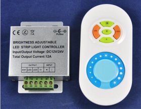 DC12-24V 12A Brightness Adjustable LED Strip Light Controller Mi Light 433MHz Brightness Adjustable Controller