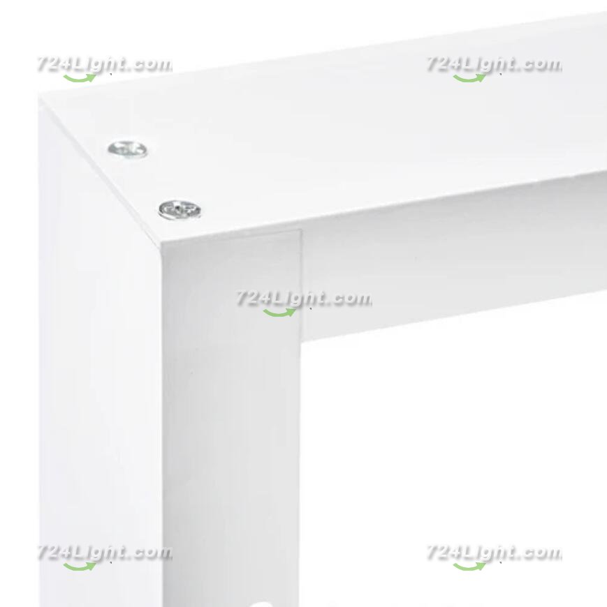 5 Pack 600*600 Surface Mounted Aluminum Frame for LED Panel Light White or Silver