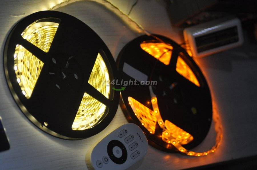 Wireless LED Strip Adaptor For Single Color led strip or Double ww/cw LED strip light Controller