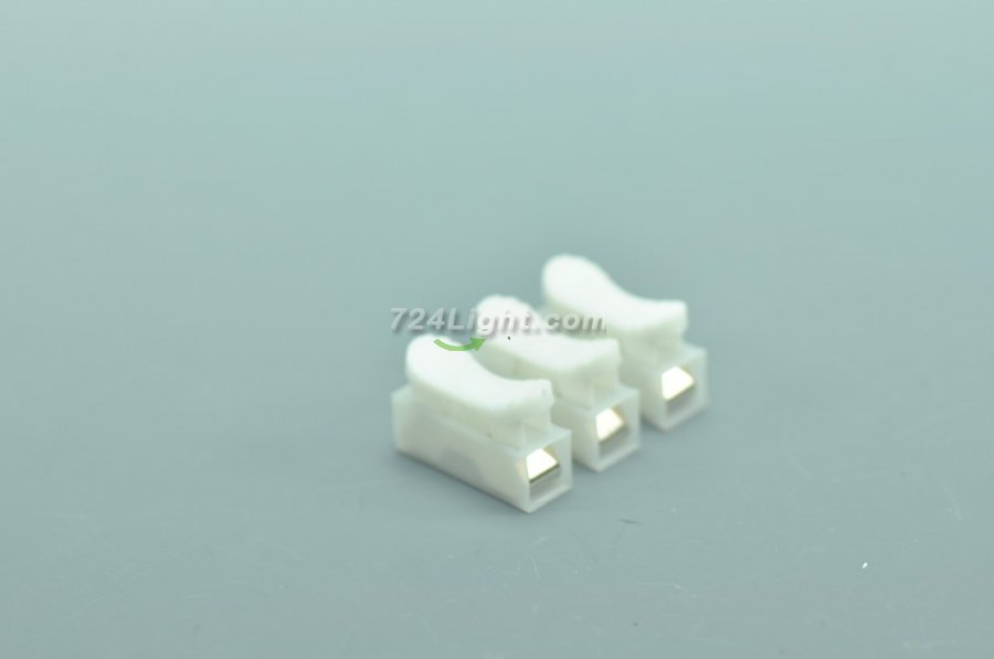 Easy Connector Quick Fix Spring Clamp Terminal Block Connector 380V 10A 3 Way Easy Fit