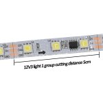 LED SYMPHONY LIGHTS WITH 60 LIGHTS 12V LOW VOLTAGE WS2811 MONOCHROME MARQUEE STRIP RF CONTROLLER 5050 EXTERNAL IC