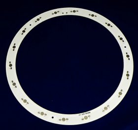 18W LED High Power Circular Aluminum Plate Outer Diameter 260mm Inner Diameter 220mm