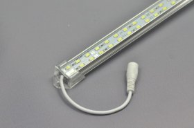 LED 12V Double Row 39.3inch 1meter LED Strip 144LEDs 5050 5630 Rigid Bar Replacement for LED T8 Fluorescent Tube