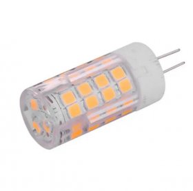 110V-130V /200-240V AC G4 Bi-Pin Base Spotlight Lighting Dimmable 5W Replace 45W G4 Halogen Lamp, for Under-Cabinet Lights, Ceiling Lights, Pack of 10