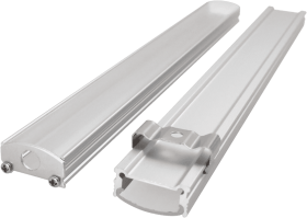 2010 bottom PCB15 wide seamless docking cabinet office line light hard light strip aluminum groove shell kit