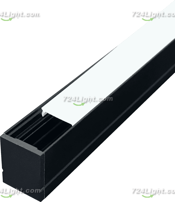 1518 Black Bar KTV Cinema Project 13 Wide PCB Linear Light Hard Light Bar Aluminum Slot Housing Kit
