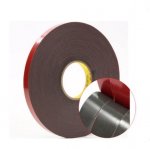 30M (100Feet) Roll 1mm Thick Red Coating VHB Tape, Heavy Duty Mounting Tape Adhesive, Foam Tape for Led Strip Lights, Home and Office Decoration