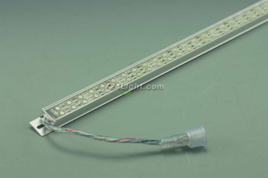 Double Row 1.2Meter 48inch 12V Superbright Waterproof 5050 RGB Color Changing LED Rigid Strip Bar 168LEDs