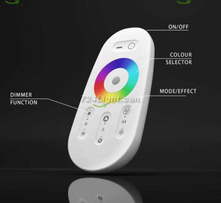 RGB Corner Floor Lamp Nordic Modern LED Floor Lamp Ambient Light w/ Remote Controller
