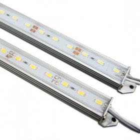 5 / 10 Pack SMD5630 Rigid LED Strip lighting 72LEDs per Meter with U Aluminum Shell