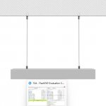 Bingotec 5pcs - Pack 3.3ft Aluminum LED Channel, 50×50mm, Anodized, Extruded Aluminum Profile, with Milky White Cover, Silver Housing Aluminum Track, fit for < 38mm Width LED Strip Light Installation