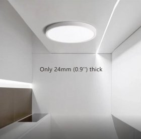 Modern LED Ceiling Light 7 Inch 12W Flush Mount Bedroom Light Fixtures Ceiling