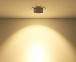 15W Spotlight Led Embedded Aluminum Downlight Anti-glare Household Ceiling Light Corridor Light