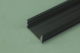 PB-AP-GL-014-B Black Super wide 20mm Strip Recessed LED Aluminium Extrusion Recessed LED Aluminum Channel 1 meter(39.4inch) LED Profile