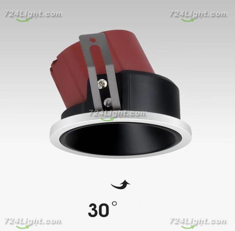 7W Spotlight LED Embedded High Color Rendering Deep Anti-glare Narrow Frame Wall Washer Ceiling Light Downlight