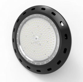 150W UFO LED High Bay Light Fixture 13000LM CRI>80 IP65 Waterproof 100-277VAC Non-Dimmable for Warehouse & Supermarket