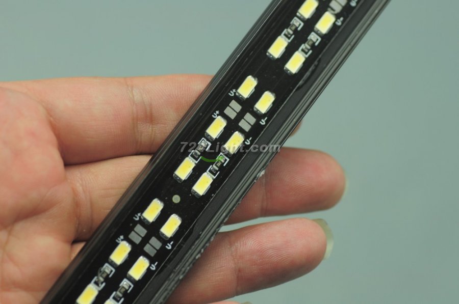 Black 1meter 39.3inch Bestsell Double Row LED Bar 144LEDs 5050 5630 Rigid Bar